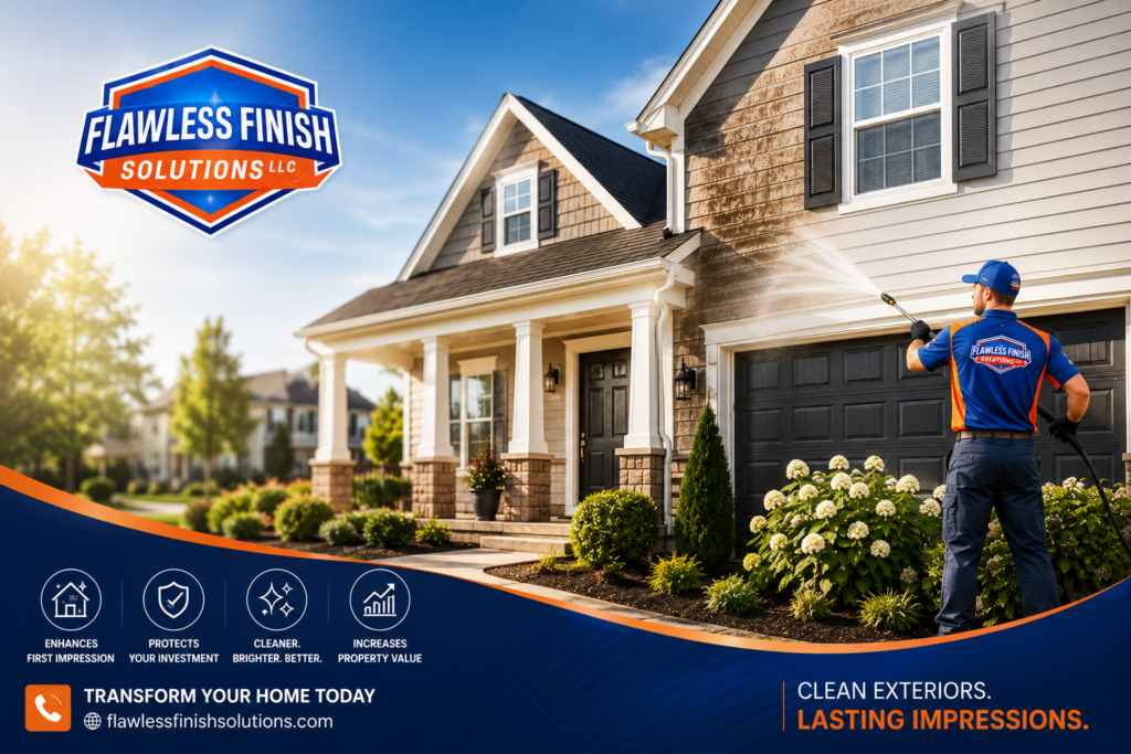 How Flawless Finish Solutions LLC Helps Improve Curb Appeal